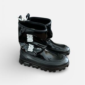 UGG Women's Classic Brellah Rain Boots Black